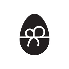 easter egg vector icon