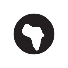 africa vector icon