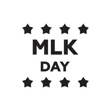 day of Martin Luther King vector icon
