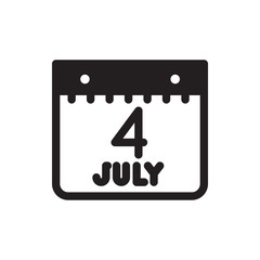 independence day vector icon