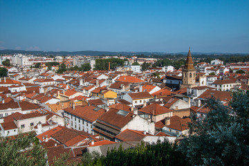 Fototapeta na wymiar panorama surplombant tomar, Portugal