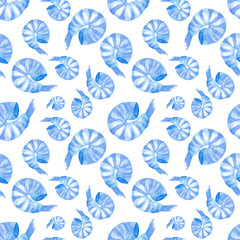 seamless floral pattern with flowers