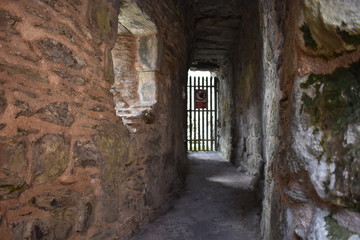 inside old castle