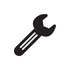 wrench vector icon