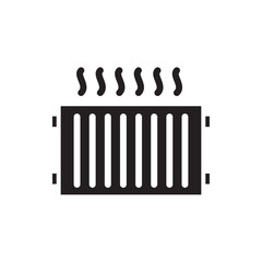 radiator vector icon