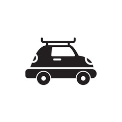 car baggage vector icon
