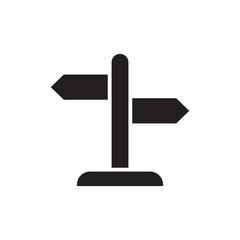 signpost vector icon