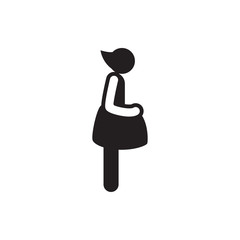 pregnancy vector icon