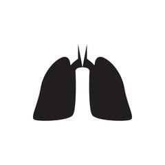 lungs vector icon
