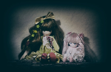 Scary old dolls