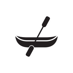 canoe vector icon