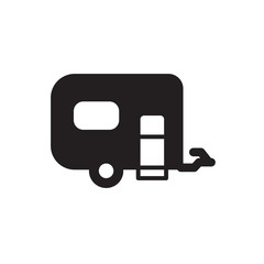 trailer vector icon