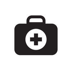 first-aid kit vector icon