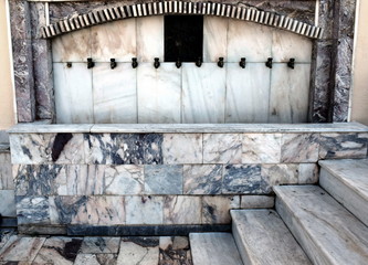 marble fount