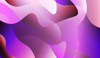 Futuristic Technology Style With Geometric Design, Shapes. For Business Presentation Wallpaper, Flyer, Cover. Vector Illustration with Color Gradient.