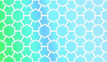 Obraz na płótnie Canvas Pattern With Polygonal Geometric Elements. Vector Illustration. Template For Wallpaper, Interior Design, Decoration, Scrapbooking Page. Gradient Background