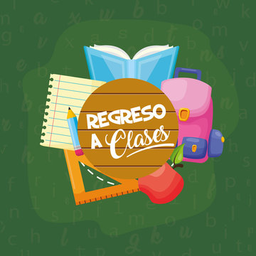 regreso a clases poster