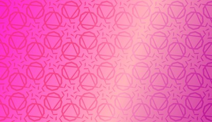 Decorative Background With Triangles. Curved Lines. Vector Illustration. Abstract Blurred Gradient Background Bright Colors.. Bright Background For Poster, Banner, Flyer