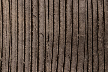 Curved concrete plaster lines texture