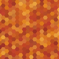 Fototapeta na wymiar Multicolor polygonal illustration consisting of hexagons on geometric background in origami style with gradient. Triangular design for your business.