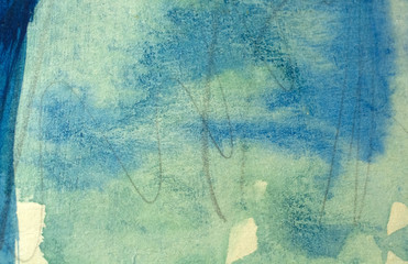 abstract green watercolor background