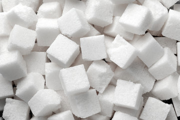 white sugar cubes, background image