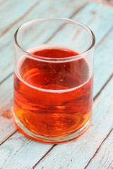 Spritz dans un verre