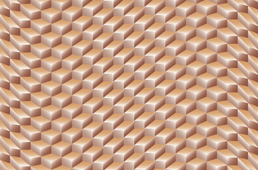 Abstract cubes background