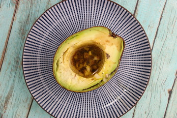 Avocat vinaigrette