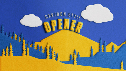 Stop Motion Cartoon Opener