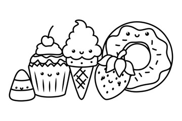 Sweet and delicious food design