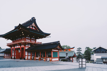 Fototapeta premium Landscape of Fushimi Inari