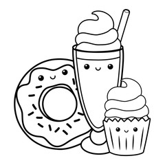 Sweet and delicious food design