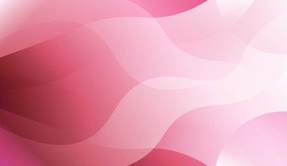 Abstract Waves. Futuristic Technology Style Background. For Design Flyer, Banner, Landing Page. Vector Illustration with Color Gradient.