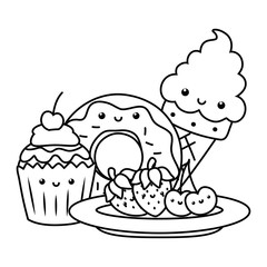 Sweet and delicious food design