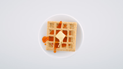 wafer, healthy, sugar, eating, waffle, 