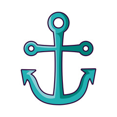 anchor marine symbol isolated icon