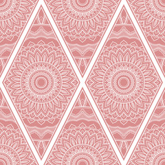 Line art seamless pattern for fabric or wrapping paper. Background with hand-drawn elements