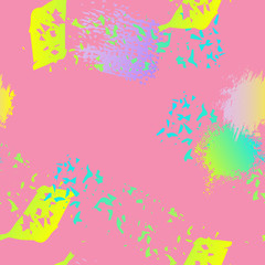 Distressed Splash. Watercolor Textures Surface. 