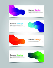 Vector Abstract banner web template