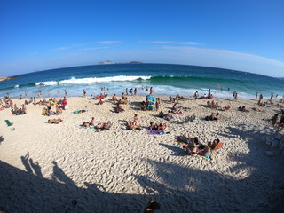 Obraz premium Arpoador beach