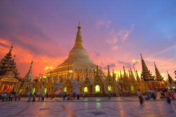 Shwedagon Pagoda,Yangon, Myanmar (Burma)