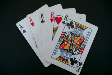 Poker hand (full house)