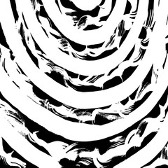 Obraz premium Brush grunge pattern. White and black vector.
