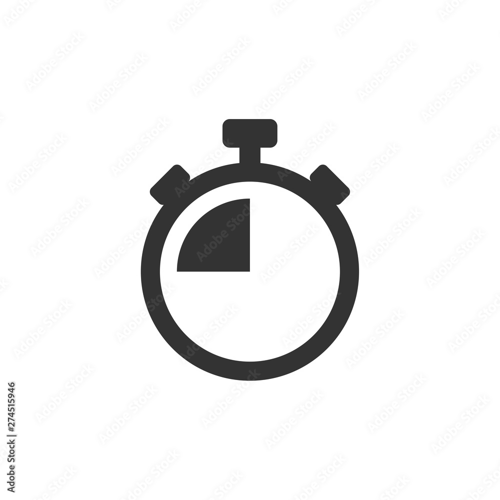 Poster Time icon template black color editable. Clock symbol Flat vector sign isolated on white background. Simple logo vector illustration for graphic and web design.