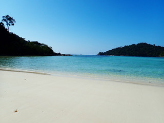 Sea Sand Sky and Summer day. Surin Island, Thailand