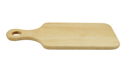 Cutting board isolated on white background