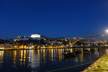 Naklejka premium Portugal Porto Ponte D. Luis beautiful scenery