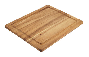 Cutting board isolated on white background