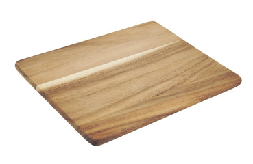 Brown kitchen board isolated on white background